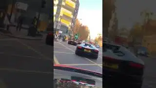 Huracan Performante Convoy At London Bridge