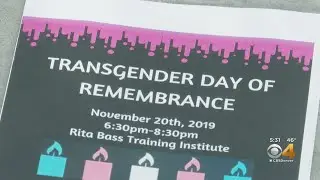Transgender Day Of Remembrance Event Set For Wednesday Evening