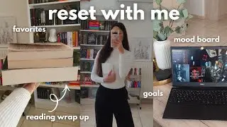 a gentle monthly reset 💌 goals, reading wrap up, mood board & favorites
