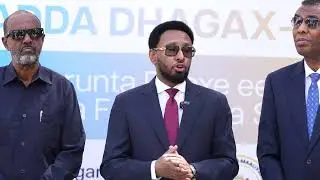Ra’iisul Wasaaraha XFS ayaa dhagax dhigay dhismaha Xarunta Dhexe ee Wasaaradda Maaliyadda.