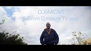 Outdoors Field Test of Cosmicar C Mount 6,5mm Tv Lens on Canon Eosm Magiclantern