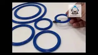 Metal detectable triclover gasket