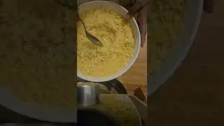 Vegetables Couscous Recipe with onion sauce 