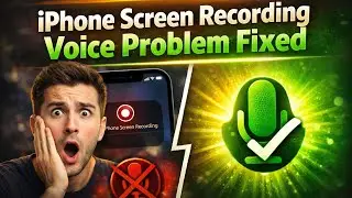 iPhone Screen Recording Voice Problem Fix | How To Fix iPhone Screen Recording Voice Problem 
