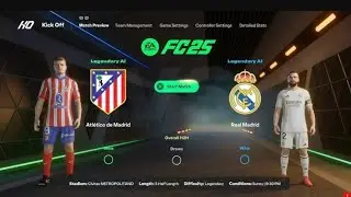 Ganándole la final al Real Madrid con el atlético de Madrid modo leyenda
