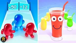 Juice Run V/s Join Blob Clash 3D || BrainStorm Walkthrough || Max Gameplay ||  EP-0911