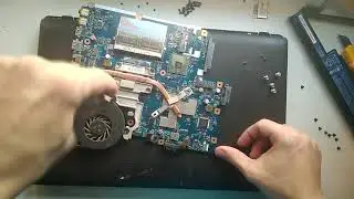 Как почистить ноутбук ? Разборка Acer 5742G. Замена термопасты