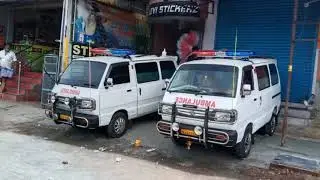 Omni Modification || Ambulance Sticker || Levi Stickers || Trichy Rockfort Ambulance