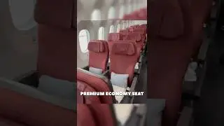 Japan Airline - Premium Economy Class Seat || #japan #japanairline #businessclass #viral #train