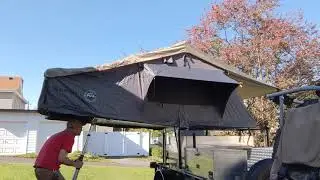 OVS Nomadic 2 RTT on trailer with Electric actuators.