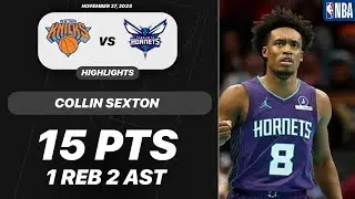 Collin Sexton vs New York Knicks | 15 PTS 1 REB 2 AST | NBA 11-26-2025 Highlights