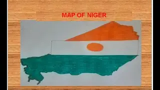 comment dessiner la carte du niger ## yadda ake zana taswirar Nijar# how to draw map of Niger step #