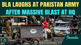 VIDEO: Moment BLA Blasts Pakistan Army&rsquo;s Balochistan Headquarters With Massive Suicide Car Bomb