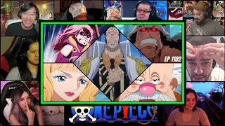 One piece Episode 1102 || Reaction Mashup🔥
