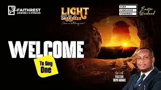 PLC DAY 1 (EVENING SESSION) | LIGHT OUT OF DARKNESS - JESUS IS STILL BEING SEEN | PST. TAYO ADARE