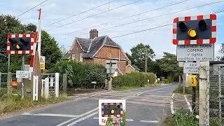 Great Moulton Level Crossing Norfolk