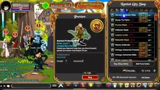 Aqw LQS march 31 2012 ( Adventure Quest Worlds Limited Quantity Shop )