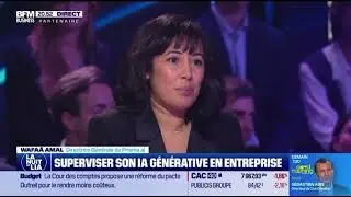 🎙️Interview exclusive – Wafaâ AMAL, Directrice Générale Prisme.ai à La Nuit de l’IA sur BFM Business