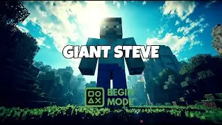 Minecraft Creative  &ndash; Giant Steve Build (Live Replay)