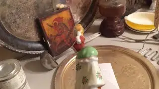 Post-WWII Occupied Japan, Risqu&eacute; Ceramic Figurine
