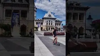 surfskating in #buzau #romania #fun #skate #surfskating #adventure #city #center #travel