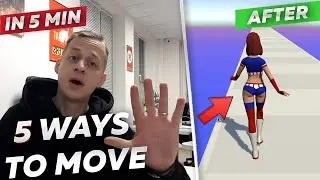5 WAYS To MOVE Unity OBJECTS (BEGINNERS)