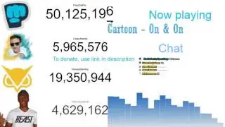Live Subscriber Count - Pewdiepie I CaseyNeistat I VanossGaming I KSI - With NCS Radio