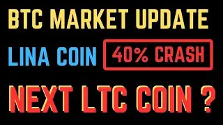 Btc update || Lina coin 40% CRASHED || next Ltc coin now in supply area ? || @cryptocurrencytamil