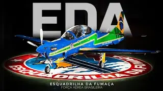 Brazilian Air Force Smoke Squadron 2023 | Esquadrilha da Fuma&ccedil;a - HD