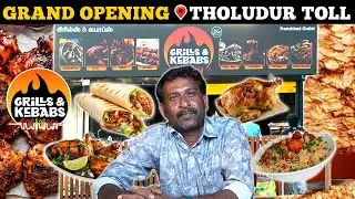 Grand Opening Of Tholudur Toll Grills & Kebabs🥳| Shawarma Franchise | Grills & Kebabs🍗🐓