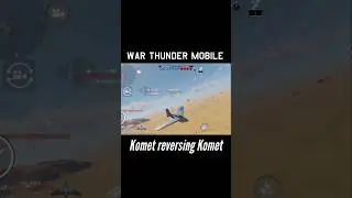 Me 163 Komet reversal against another Komet! - War Thunder Mobile