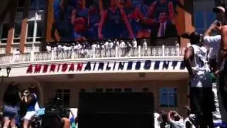 Dallas Mavericks AAC Mavs parade