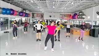 Koreo inti Aerobic middle Kelas Minggu pagi | With Zin Wiwix Djani | Shery channel