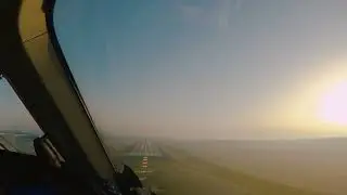 Landing in Berlin Brandenburg Airport BER
