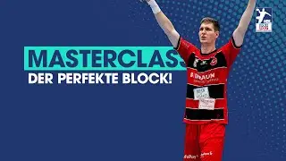 Der perfekte Block - so geht's! | Masterclass mit Finn Lemke (MT Melsungen)