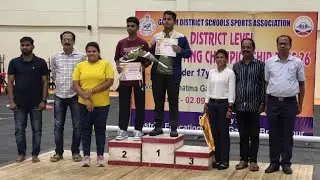 🔥🥇gold medal in District level weightlifting competition.At mahatmaGandhistadium bhrampur#trending