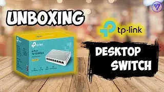 TP LINK DESKTOP SWITCH - 8 puertos | UNBOXING Y PRUEBA de puertos ethernet - Vretch