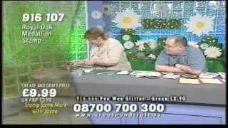 Джейн Нестеренко и Барри Фристоун на Create & Craft 2005