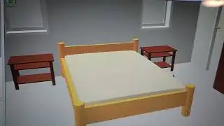 Virtual walkthrough of post frame house plans, sweet home 3d