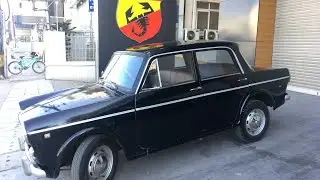 Driving a Fiat 1100D to a FIAT showroom