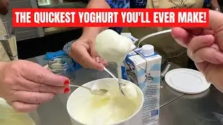The Quickest Yoghurt You'll Ever Make!