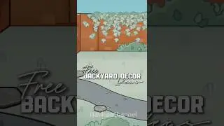 FREE BACKYARD DECOR IDEAS | AVATAR WORLD TUTORIAL | FREE TO COPY #avatarworld