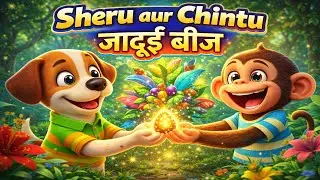 🌱 जादुई बीज | Sheru aur Chhintu Episode 5 | Hindi Kids Story