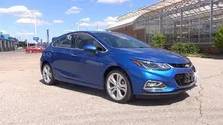 2017 CHEVROLET CRUZE HATCHBACK PREMIER - BLUE METALLIC