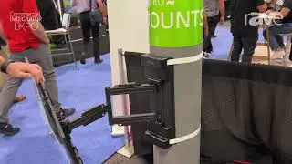 Commercial Integrator Expo 2023: Kanto Mounts Shows Off PSC3500 Column/Pillar, No-Drill TV Mount