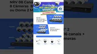 PROMO&Ccedil;&Atilde;O KIT SECURITY VIVOTEK