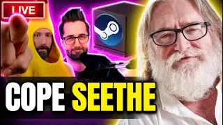 The Steam Machine EXPOSED PlayStation Fanboys!? Console Gaming Copium! GET IN HERE!