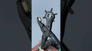 Leather belt hole puncher #inventions and ideas #gadgets #shorts #youtubeshorts