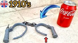 From a Coke Can to a Century-Old Relic: Handcuff Restoration