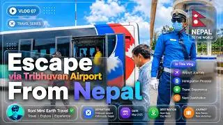 Tribhuvan International Airport | Worst Airport In The World | Nepal Travel Vlog